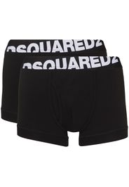 Dsquared2 D2 NOS TWIM PACK TRUNK UNDERWEAR BLK - Nero