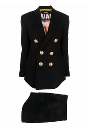 Dsquared2 Tailleur doppiopetto con gonna - Nero