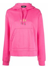 Dsquared2 Felpa con cappuccio - Rosa