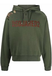 Dsquared2 Felpa con stampa - Verde