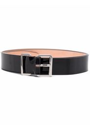 Dsquared2 logo-embossed leather belt - Nero