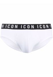 Dsquared2 Icon waistband briefs - Bianco