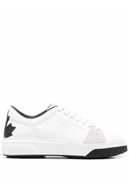 Dsquared2 contrasting-heel low-top trainers - Bianco