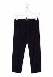 Dsquared2 Kids stretch-fit wool trousers - Blu