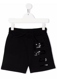 Dsquared2 Kids logo-print cotton shorts - Nero