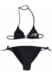 Dsquared2 Kids logo-print bikini - Nero