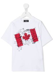 Dsquared2 Kids T-shirt con stampa - Bianco