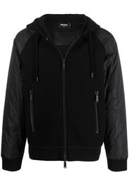 Dsquared2 Felpa con zip - Nero