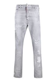 Dsquared2 ripped-detail denim jeans - Grigio