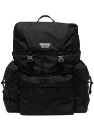 Dsquared2 Zaino con stampa - Nero