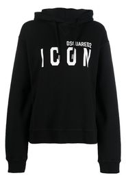 Dsquared2 logo-print hoodie - Nero