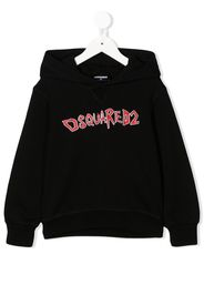 Dsquared2 Kids logo-print hoodie - Nero