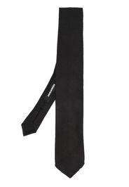 Dsquared2 textured silk tie - Nero