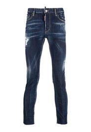 Dsquared2 distressed slim-fit jeans - Blu