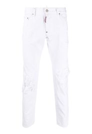 Dsquared2 Jeans skinny affusolati - Bianco