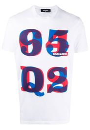 Dsquared2 T-shirt con stampa grafica - Bianco