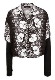 Dsquared2 Camicia a fiori - Nero