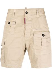 Dsquared2 Chino corti con logo - Toni neutri