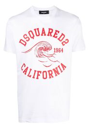 Dsquared2 T-shirt con stampa grafica - Bianco