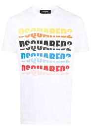 Dsquared2 T-shirt con stampa - Bianco