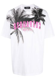 Dsquared2 T-shirt con stampa grafica - Bianco