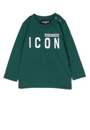 Dsquared2 Kids T-shirt Icon con stampa - Verde
