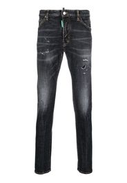 Dsquared2 distressed skinny-cut jeans - Nero