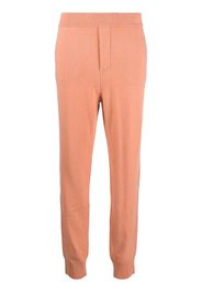 Dsquared2 logo-print cashmere trousers - Rosa