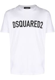 Dsquared2 logo-print crew-neck T-shirt - Bianco