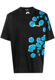 Dsquared2 abstract-print logo T-shirt - Nero