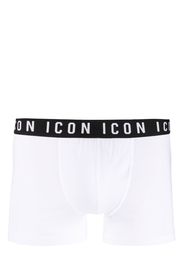 Dsquared2 Icon logo-waistband briefs - Bianco