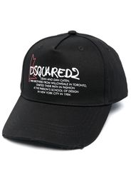 Dsquared2 embroidered-logo baseball cap - Nero