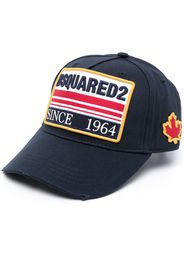 Dsquared2 embroidered-logo baseball cap - Blu