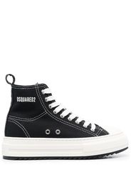 Dsquared2 platform-sole high-top sneakers - Nero