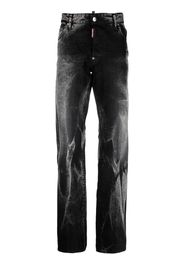 Dsquared2 washed straight-leg jeans - Grigio