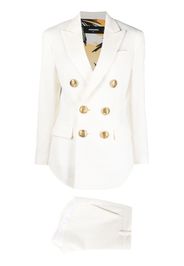 Dsquared2 double-breasted two-piece suit - Bianco