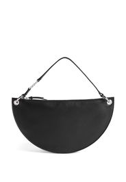 Dsquared2 curved leather tote bag - Nero