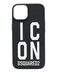 Dsquared2 Icon logo-print iPhone 14 case - Nero