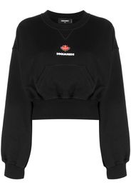 Dsquared2 logo-print sweatshirt - Nero