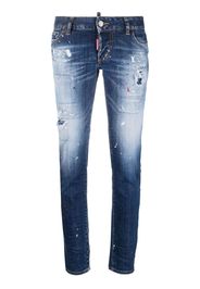 Dsquared2 distressed skinny jeans - Blu