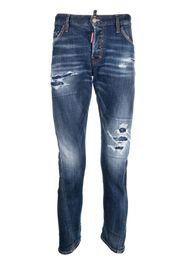 Dsquared2 slim-fit distressed-effect jeans - Blu