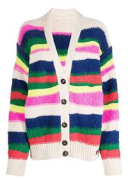 Dsquared2 striped brushed cardigan - Toni neutri