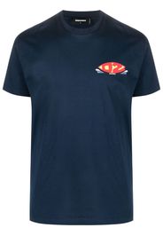 Dsquared2 T-shirt con stampa - Blu