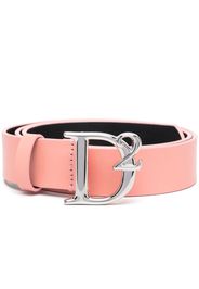 Dsquared2 logo-buckle fastening belt - Rosa