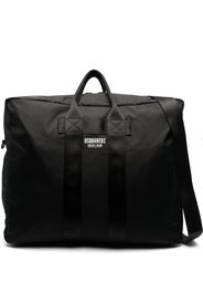 Dsquared2 Borsa weekend con stampa - Nero
