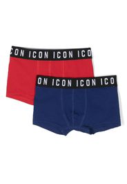 Dsquared2 Kids logo-waistband boxers set of 2 - Rosso