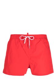 Dsquared2 logo-print swim shorts - Rosso