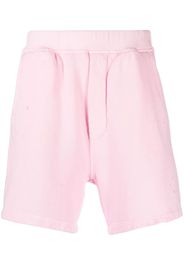 Dsquared2 Shorts con effetto vissuto - Rosa