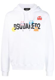 Dsquared2 Felpa con cappuccio - Bianco