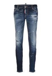 Dsquared2 Jeans skinny con effetto vissuto - Blu